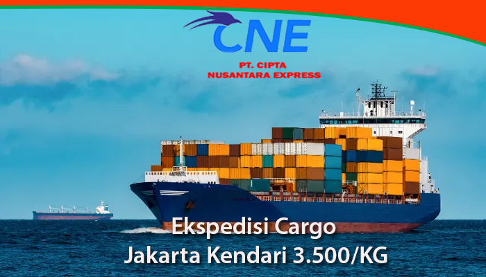 Ekspedisi Cargo Jakarta Kendari 3.500/KG