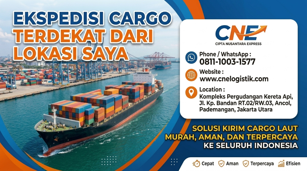 Ekspedisi Cargo Terdekat dari Lokasi Saya