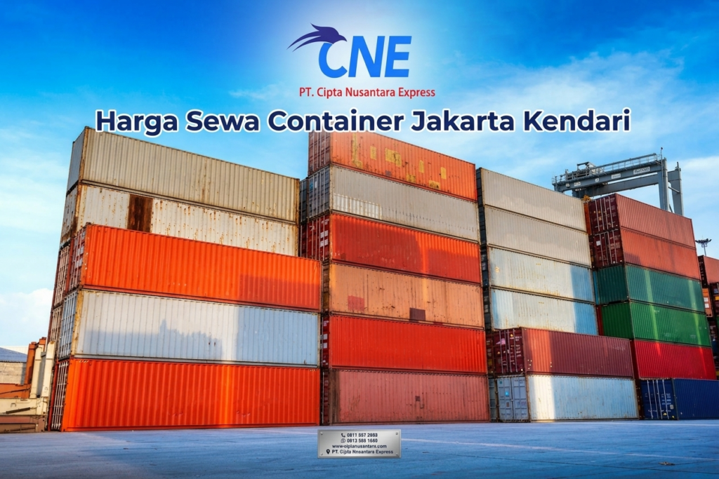 Harga Sewa Container Jakarta Kendari