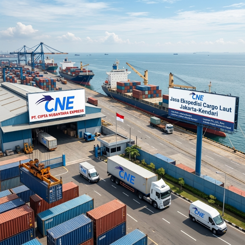 Jasa Ekspedisi Cargo Laut Jakarta-Kendari