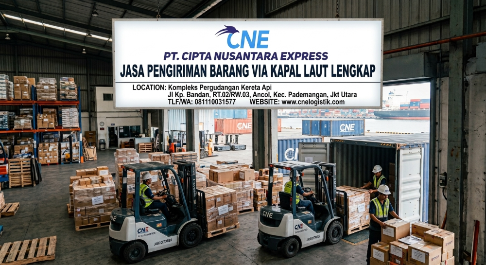 Jasa Pengiriman Barang via Kapal Laut Terbaik #1