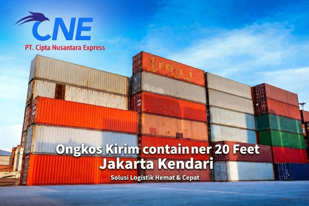Ongkos Kirim Kontainer 20 Feet Jakarta Kendari