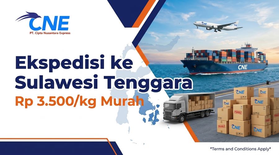 Ekspedisi ke Sulawesi Tenggara 3.500/kg Murah
