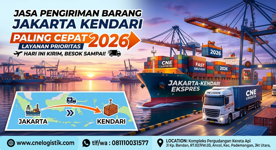 Jasa Pengiriman Barang Jakarta Kendari Paling Cepat 2026